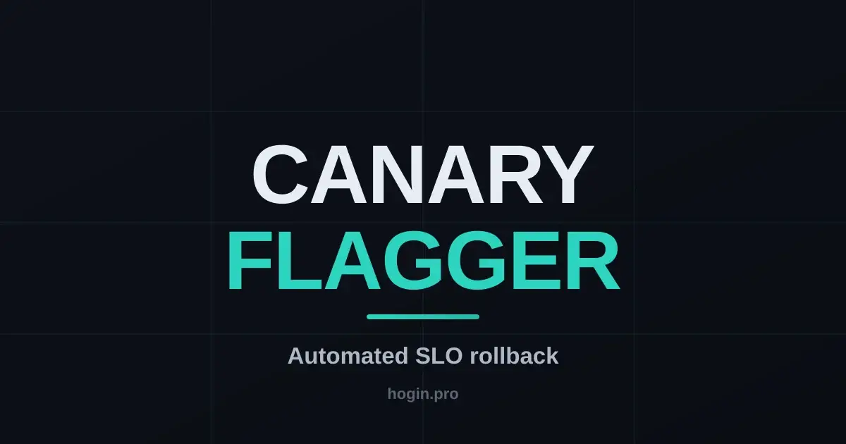 Progressive delivery: canary with automated rollback on Flagger