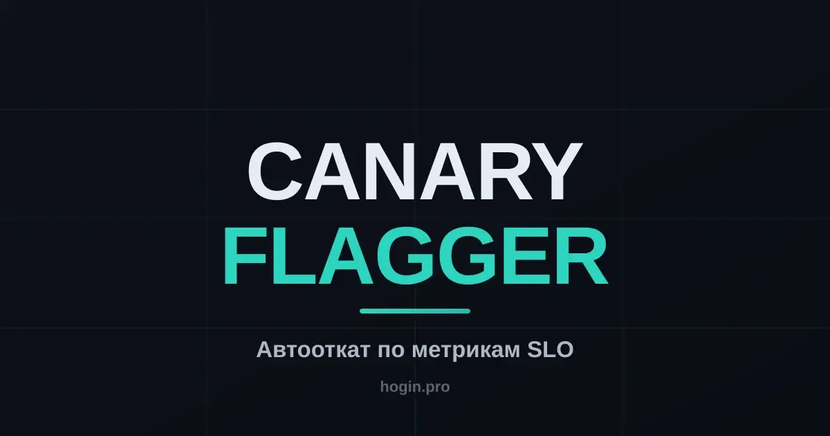 Progressive delivery: canary с автоматическим откатом на Flagger